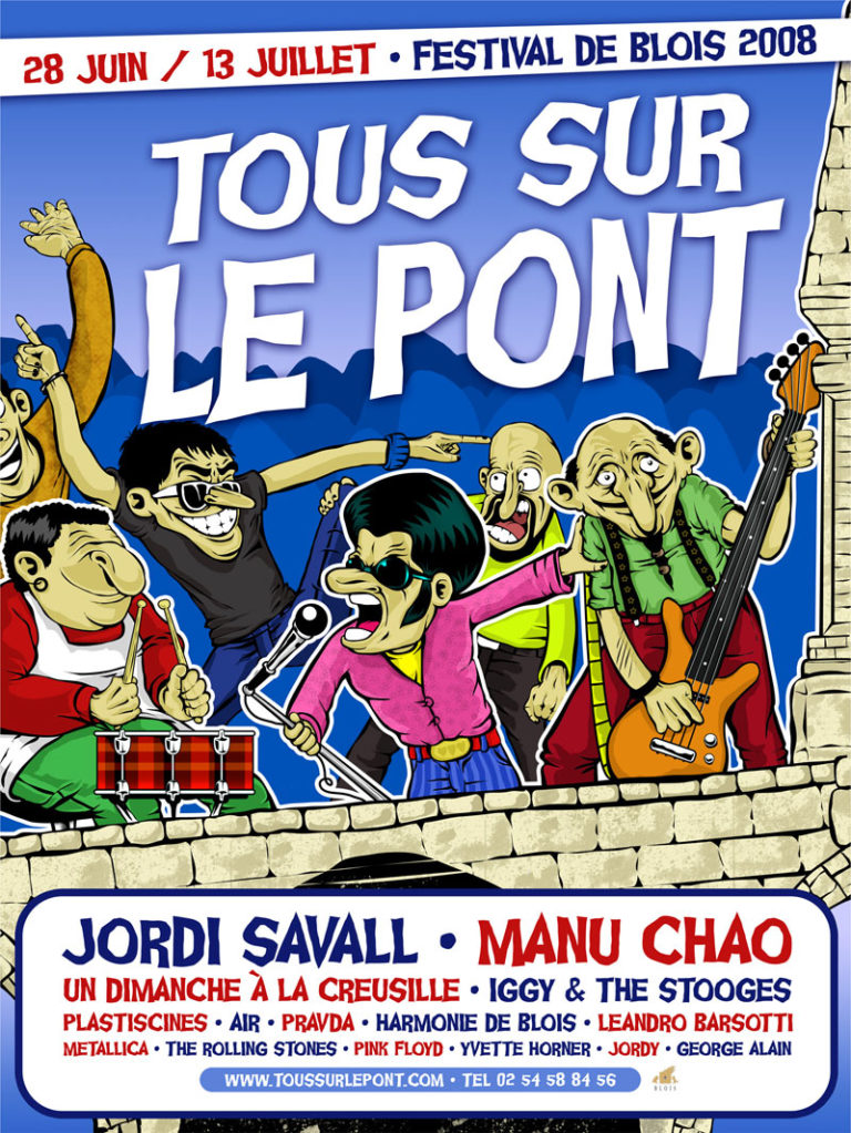 Print - Tous sur le pont - Affiche